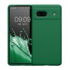 Pouzdro Kwmobile pro Google Pixel 7a, zelené, silikonové, KWM000019YE020C