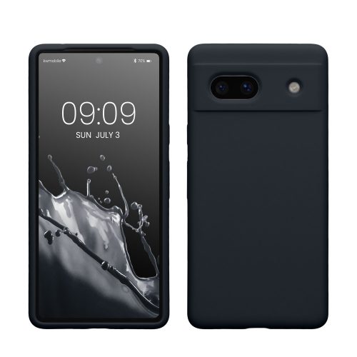 Pouzdro Kwmobile pro Google Pixel 7a, tmavě šedé, silikonové, KWM000019YE022C