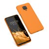 Pouzdro Kwmobile pro Xiaomi Redmi Note 9S/Redmi Note 9 Pro/Redmi Note 9 Pro Max, oranžové, silikonové, KWM000011AH048C