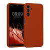 Pouzdro Kwmobile pro Samsung Galaxy A14 5G, oranžové, silikonové, KWM000018GD030C