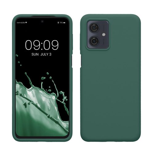 Kryt Kwmobile pro Motorola Moto G54, zelený, silikonový, KWM000022NF002C