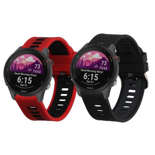 Sada 2 řemínků Kwmobile pro Garmin Forerunner 255, vícebarevné, silikonové, KWM000024TY001C