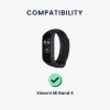 Kwmobile USB napájecí kabel pro Xiaomi Mi Band 4, černý, plastový, KWM000024UC001C