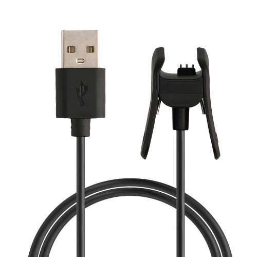 Kwmobile USB napájecí kabel pro Garmin Vivosmart 4, černý, plastový, KWM000024UD001C