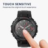 Sada 2 ochranných fólií Kwmobile pro Amazfit T-Rex Pro, Transparent/Black, Polymer, KWM000024VD001C