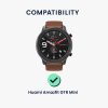 Sada 2 ks ochranných fólií Kwmobile pro Amazfit GTR Mini, Transparent/Black, Polymer, KWM000024VE001C