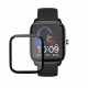 Sada 2 ks ochranných fólií Kwmobile pro Amazfit GTS 4 Mini, transparentní/černá, polymer, KWM000024VF001C