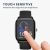 Sada 2 ks ochranných fólií Kwmobile pro Amazfit GTS 4 Mini, transparentní/černá, polymer, KWM000024VF001C