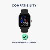 Sada 2 ks ochranných fólií Kwmobile pro Amazfit GTS 4 Mini, transparentní/černá, polymer, KWM000024VF001C