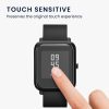 Sada 2 ks ochranných fólií Kwmobile pro Amazfit Bip 3, transparentní/černá, polymer, KWM000024VH001C