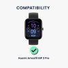 Sada 2 ks ochranných fólií Kwmobile pro Amazfit Bip 3 Pro, transparentní/černá, polymer, KWM000024VI001C