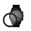 Sada 2 ks ochranných fólií Kwmobile pro Huawei Watch GT2 (42mm), transparentní/černá, polymer, KWM000024VU001C