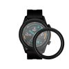 Sada 2 ks ochranných fólií Kwmobile pro Huawei Watch GT2 (42mm), transparentní/černá, polymer, KWM000024VU001C