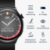 Sada 2 ks ochranných fólií Kwmobile pro Huawei Watch 4, transparentní/černá, polymer, KWM000024VY001C