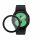 Sada 2 ks ochranných fólií Kwmobile pro Samsung Galaxy Watch 4, transparentní/černá, polymer, KWM000024WD001C