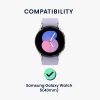 Sada 2 ks ochranných fólií Kwmobile pro Samsung Galaxy Watch 5, transparentní/černá, polymer, KWM000024WF001C