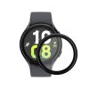 Sada 2 ks ochranných fólií Kwmobile pro Samsung Galaxy Watch 5, transparentní/černá, polymer, KWM000024WG001C