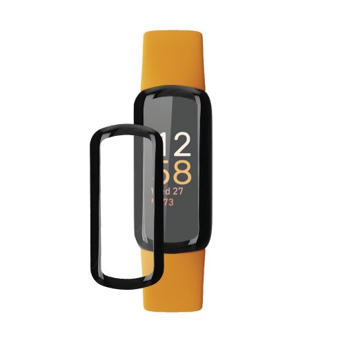 Sada 2 ks ochranných fólií Kwmobile pro Fitbit Inspire 3, transparentní/černá, polymer, KWM000024WJ001C