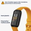 Sada 2 ks ochranných fólií Kwmobile pro Fitbit Inspire 3, transparentní/černá, polymer, KWM000024WJ001C