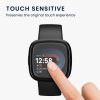 Sada 2 ks ochranných fólií Kwmobile pro Fitbit Versa 4/Sense 2, transparentní/černá, polymer, KWM000024WK001C