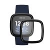 Sada 2 ks ochranných fólií Kwmobile pro Fitbit Versa 3, transparentní/černá, polymer, KWM000024WL001C