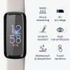 Sada 2 ks ochranných fólií Kwmobile pro Fitbit Luxe, transparentní/černá, polymer, KWM000024WN001C