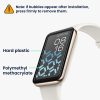 Sada 2 ks ochranných fólií Kwmobile pro Xiaomi Mi Band 7 Pro, transparentní/černá, polymer, KWM000024WP001C