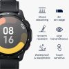 Sada 2 ks ochranných fólií Kwmobile pro Xiaomi Watch S1 Active, transparentní/černá, polymer, KWM000024WT001C