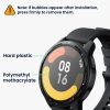 Sada 2 ks ochranných fólií Kwmobile pro Xiaomi Watch S1 Active, transparentní/černá, polymer, KWM000024WT001C