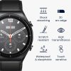 Sada 2 ks ochranných fólií Kwmobile pro hodinky Xiaomi Watch S1, transparentní/černá, polymer, KWM000024WU001C