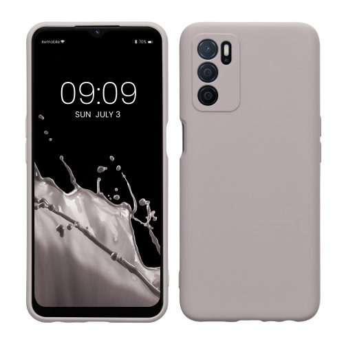 Pouzdro Kwmobile pro OPPO A16/A16s/A54s, fialové, silikonové, KWM0000157V018C