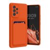 Pouzdro Kwmobile pro Samsung Galaxy A53 5G, oranžové, silikonové, KWM000015RR007C