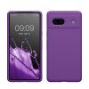 Pouzdro Kwmobile pro Google Pixel 7a, fialové, silikonové, KWM000019YE028C