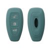 Kryt na klíče od auta Kwmobile pro Ford 3 Buttons - Keyless Go, tmavě zelený, silikon, KWM000008AQ005C