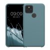 Pouzdro Kwmobile pro Google Pixel 5, tmavě zelené, silikonové, KWM0000122K031C