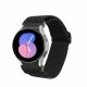 Řemínek Kwmobile pro Samsung Galaxy Watch 5/Galaxy Watch 5 Pro/Galaxy Watch 4, černý, nylon, KWM000024XZ001C