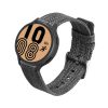 Řemínek Kwmobile pro Samsung Galaxy Watch 5/Galaxy Watch 5 Pro/Galaxy Watch 4, šedý, textilní, KWM000024YM001C