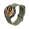 Řemínek Kwmobile pro Samsung Galaxy Watch 5/Galaxy Watch 5 Pro/Galaxy Watch 4, zelený, textilní, KWM000024YM002C