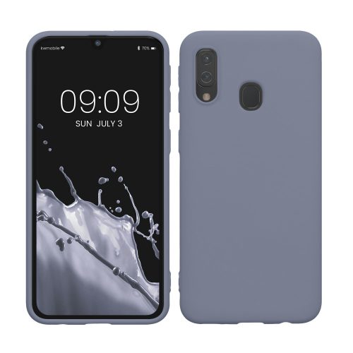 Kryt Kwmobile pro Samsung Galaxy A40, tmavě fialový, silikon, KWM000009ZX030C