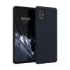 Pouzdro Kwmobile pro Samsung Galaxy A51, tmavě modré, silikonové, KWM000010YZ042C