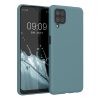 Pouzdro Kwmobile pro Samsung Galaxy A12, tmavě zelené, silikonové, KWM000012BL056C