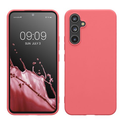 Pouzdro Kwmobile pro Samsung Galaxy A54 5G, růžové, silikonové, KWM000018FR024C