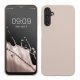 Pouzdro Kwmobile pro Samsung Galaxy A14 5G, krémové, silikonové, KWM0000195F014C