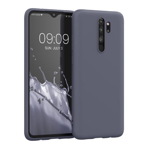 Kryt Kwmobile pro Xiaomi Redmi Note 8 Pro, tmavě modrý, silikon, KWM000010MT038C