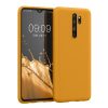 Pouzdro Kwmobile pro Xiaomi Redmi Note 8 Pro, oranžové, silikonové, KWM000010MT040C