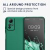 Kryt Kwmobile pro Xiaomi Redmi Note 12S, zelený, silikon, KWM000018CN006C