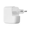 Kryt nabíječky Kwmobile pro Apple 35W Dual USB-C napájecí adaptér, bílý, silikon, KWM000024YY001C