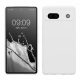 Pouzdro Kwmobile pro Google Pixel 7a, bílé, silikonové, KWM000019YF015C