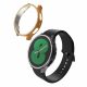 Sada 2 ks pouzder Kwmobile pro Samsung Galaxy Watch 4, průhledné/zlaté, plast, KWM000024ZN001C