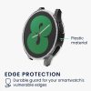 Sada 2 ks pouzder Kwmobile pro Samsung Galaxy Watch 4, průhledné/zlaté, plast, KWM000024ZN001C